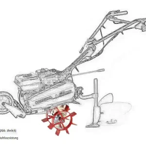Beliebt Honda Eisengreifräder für 23 mm Sechskantachse (Motorhacken)