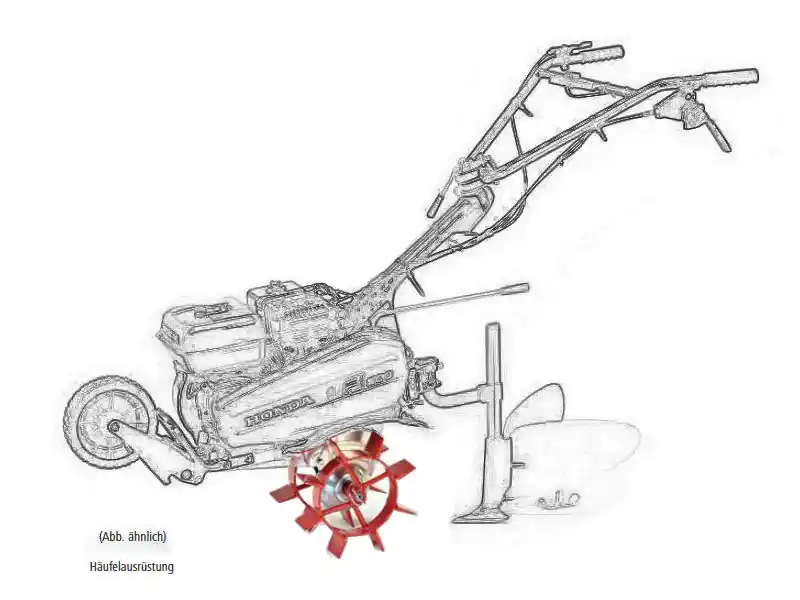 Beliebt Honda Eisengreifräder für 23 mm Sechskantachse (Motorhacken)