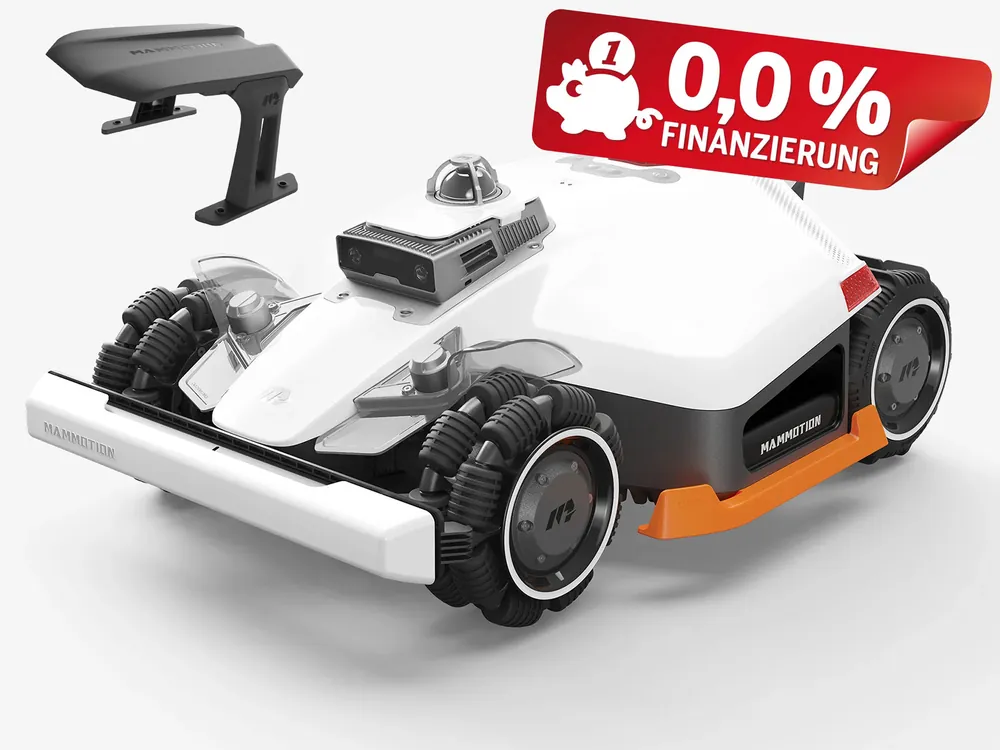 Schneller Versand Mammotion LUBA 3 AWD 3000 Mähroboter Aktions-Set