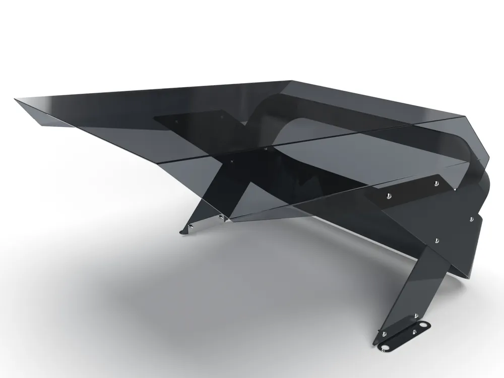 Knallerangebot IDEA MOWER Garage Möbius L Transparent/Anthrazit