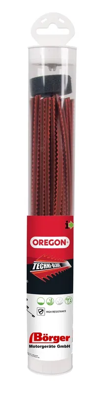 Oregon Freischneidefaden Techni-Blade 7,0 mm 26 cm Rot 40 Stück Top-Angebot