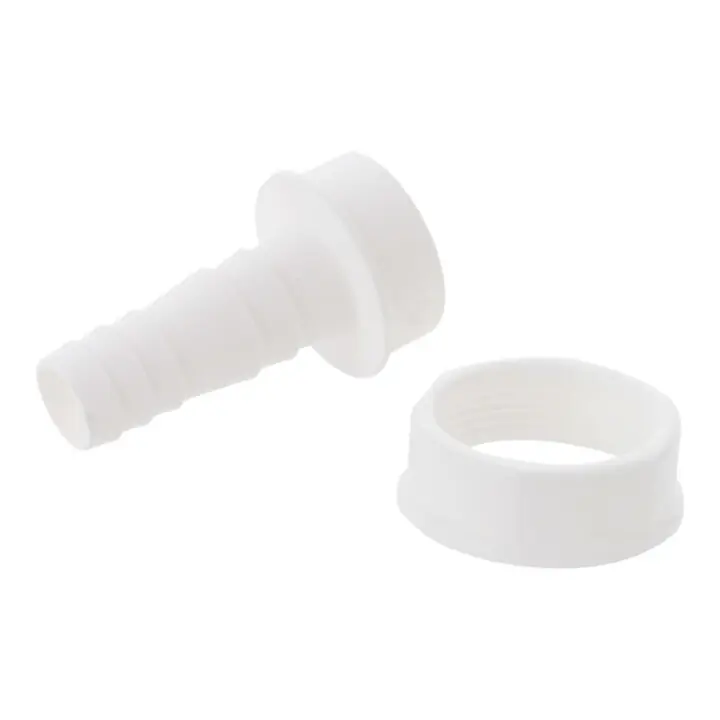 KIRCHHOFF KS Geräteanschluss, 1 1/2"IG x 3/4"T Weiß,für Waschgeräte -Siphon Neue Kollektion