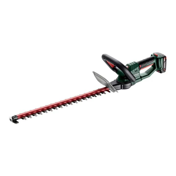 Neue Kollektion Metabo Akku-Heckenschere HS 18 LTX 55 Karton; 18V 2x2Ah Li-Power + SC 30