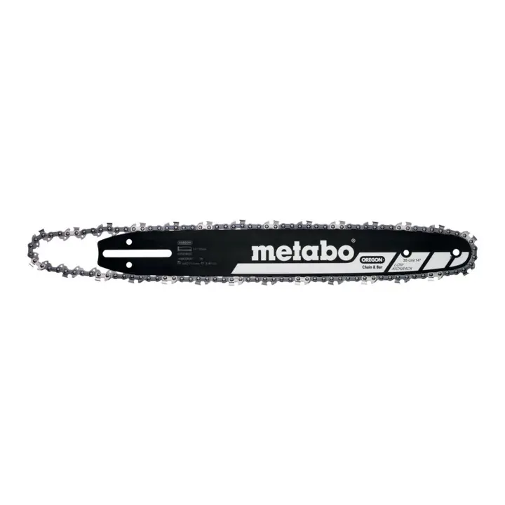 Preis Gesenkt Metabo Set Oregon Sägeschiene 35 cm + Sägekette 35 cm (3/8"LP / 1,1mm)