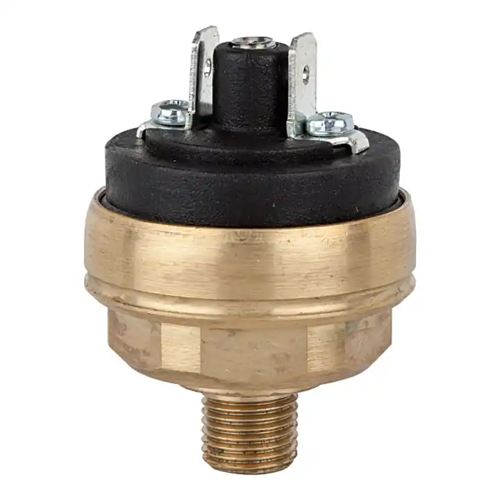 Riegler Druckschalter, Niederdruck, MS, M10x1, 0,2 - 1,5 bar, Öffner Letzte Chance
