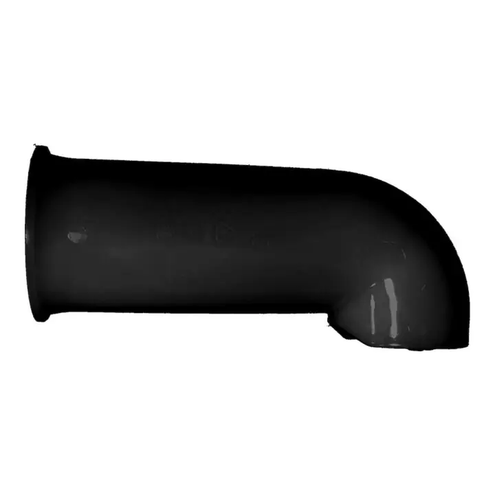 Neu IBC Auslaufbogen PP, schwarz 0 0