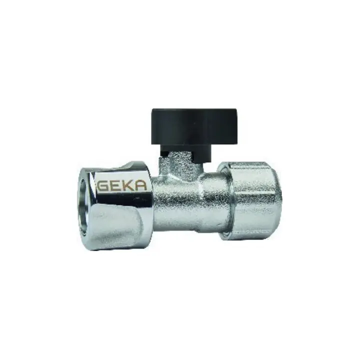Schlauchstück Stecksystem 1/2"-13mm MS Cr m.Kugelhahn GEKA plus Knallerangebot