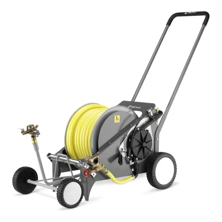 GEKA Autom. Regnerwagen RW40 m. 40m 5/8" Schlauch Regner V80 plus Letzte Chance