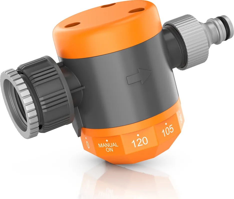 Brandson Bewässerungsuhr, Bewässerungssteuerung, Wasserzeitschaltuhr, automatisch, Timer 15 - 120 min., Schnellverschluss, Bewässerungssystem Top-Seller