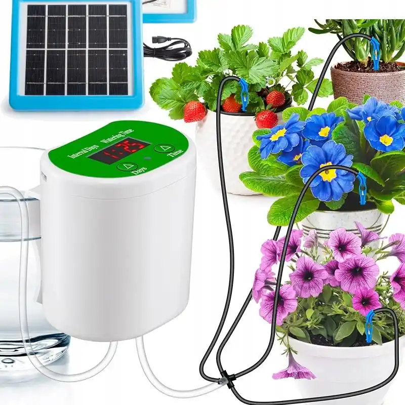 Kracherpreis Bewässerungsset Solarpumpe automatisch 12x