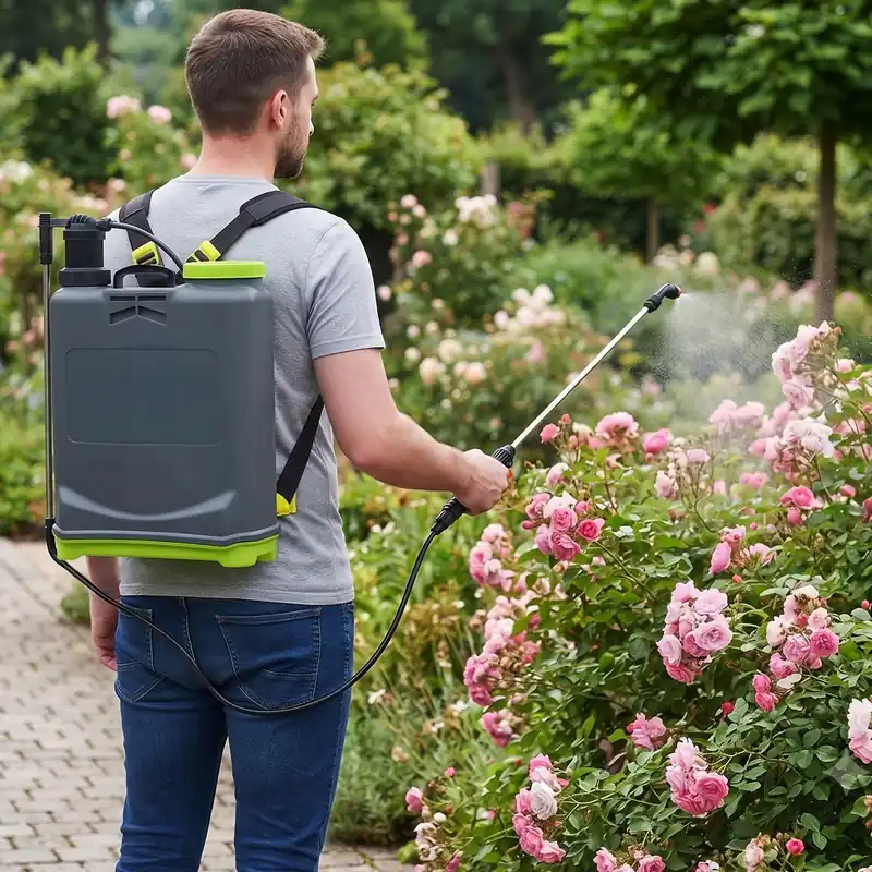 20-Liter-Rucksack-Drucksprühgerät für den Garten mit Sprühlanze und Düsen Sofort Bestellen