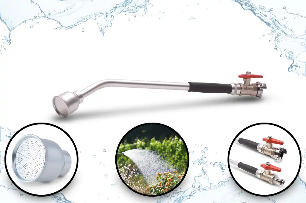 Neu GK/S 400 Profi Gießstab Gießgerät Gartenbrause Gießlanze komplett Metall Steckverbindung und System GEKA