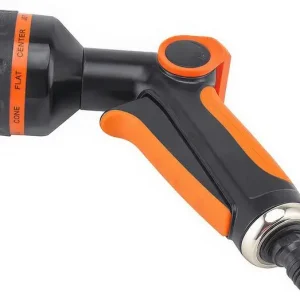 10 Funktionen Gartenschlauch Sprühpistole Hochdruck mit Gummi Griff verstellbarer Wasserstrahl für Garten Pflanzen und Auto Reinigung Top-Seller