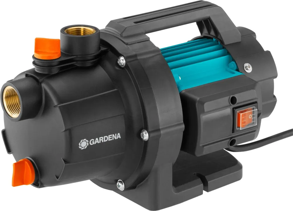 Saisonangebot Gardena Gartenpumpe Basic, Hohe Leistung, Edelstahlwelle, Kunststoffgehäuse