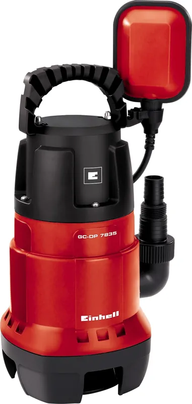 Neu Einhell Schmutzwasserpumpe GC-DP 7835, Leistung 780 W, Fördermenge max. 15700 l/h,Förderhöhe max. 8 m
