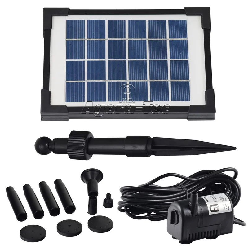 Direkt Vom Hersteller Agora-Tec® Solar Springbrunnenpumpe Teichpumpe - Set AT-2W- ,