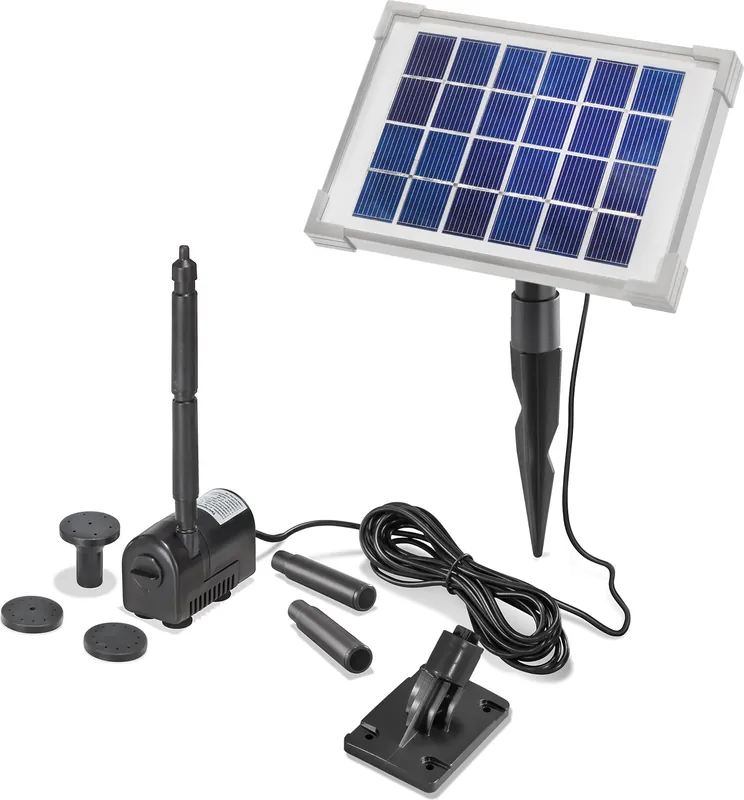 esotec Solar Teichpumpe RIMINI-S 2/175 Komplett-SET Solarbrunnen direkt 101701 Billig
