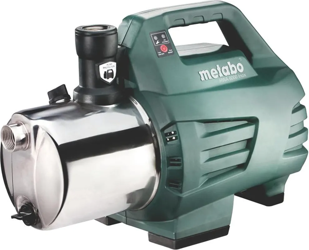 Metabo HWA 6000, Boosterpumpe, 1300 W, AC, 5,5 bar, 6000 l/h, IPX4 Markenprodukt