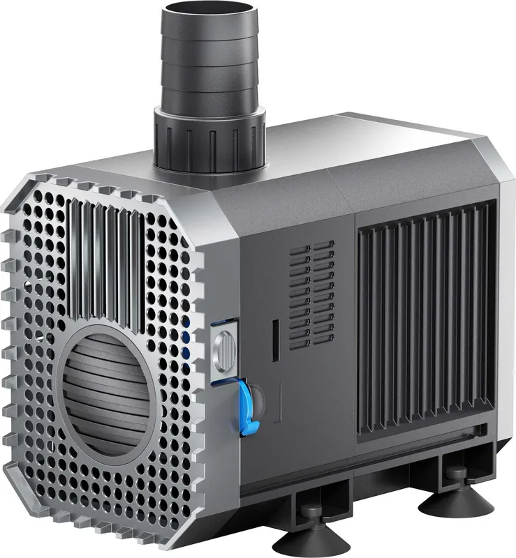 Abverkauf SunSun CHJ-6000 ECO Teichpumpe 6000 l/h / 100 W, energiesparende Filterpumpe, Bachlaufpumpe für Koiteiche, Umwälzpumpe, Gartenteichpumpe