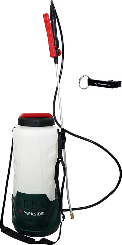 PARKSIDE® 12 V / 20 V Akku-Drucksprüher PDSA D3, 5 l Tank, ohne Akku und Ladegerät, inkl. 1 m Zollstock, Zimmermannsbleistift & Flaschenöffner Nur Heute