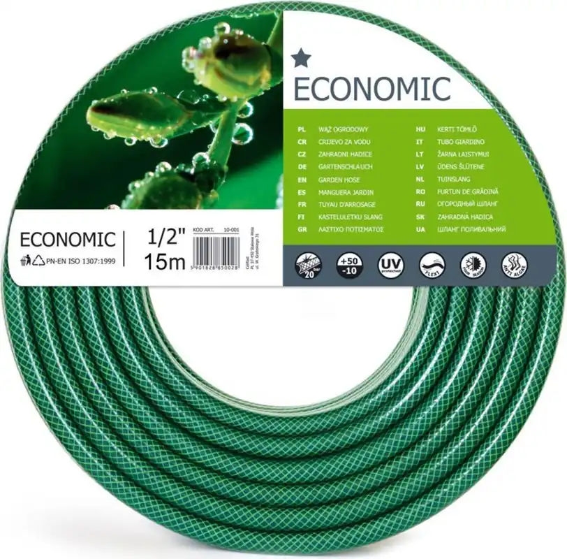 Cellfast Gartenschlauch ECONOMIC 1/2" 15 m Sonderangebot