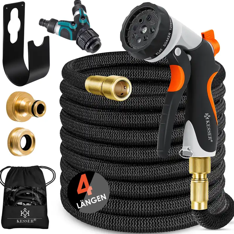 Beliebt KESSER® Premium Gartenschlauch Flexibler Wasserschlauch dehnbarer Flexischlauch