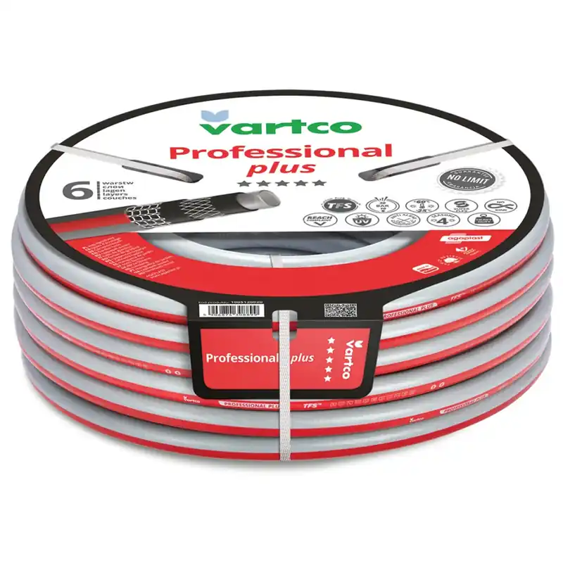 Vartco Professional Plus 1" 50m 6-lagiger Gartenschlauch Meistverkauft