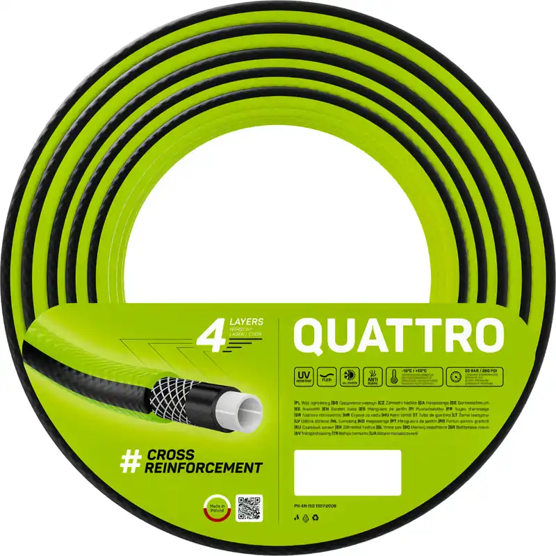 Cellfast Gartenschlauch QUATTRO 1" 10 m Preiswert