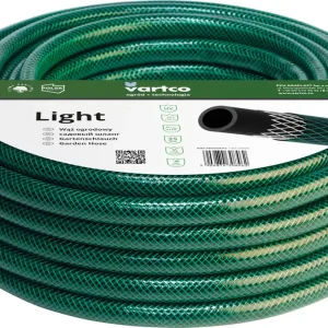 3-lagiger Wasserschlauch Gartenschlauch Schlauch Gartenbewässerung Flexibel Flexischlauch Polyester-Kreuzgeflecht UV-beständig 25 Bar 1/2" 30m Geprüft