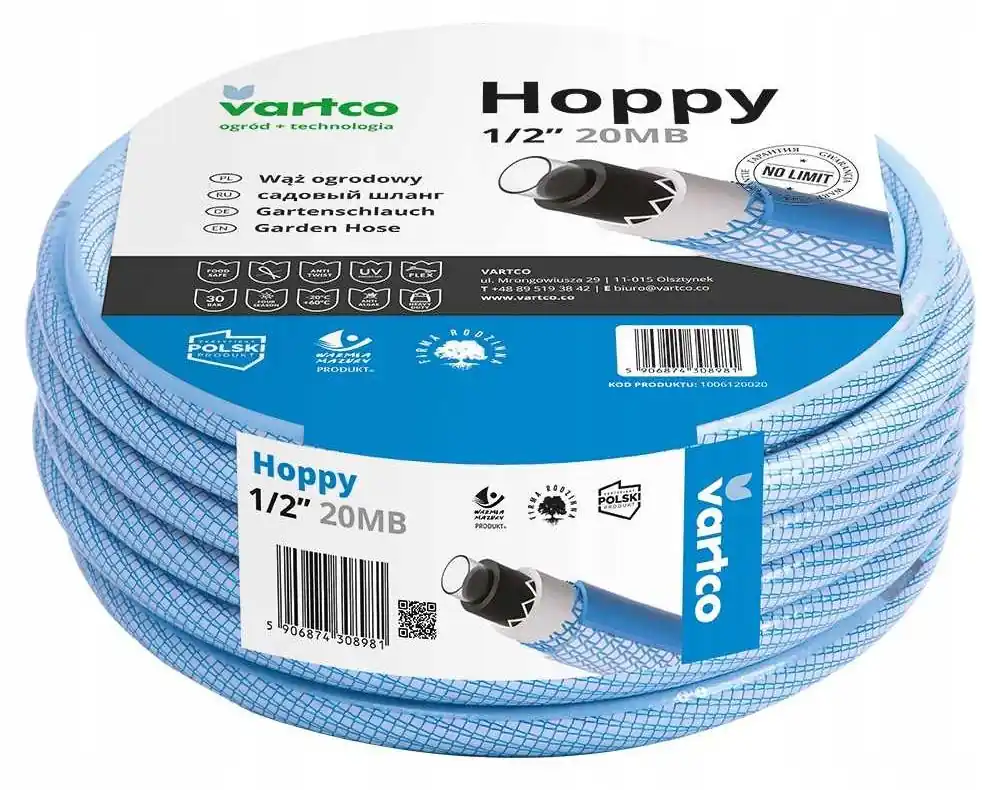 Ausverkauf 1/2" 30Mb Hoppy Gartenschlauch