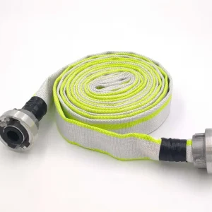 1 Zoll D-25 - 5 Meter Industrieschlauch Feuerwehrschlauch Bauschlauch Flachschlauch Schlauch mit Storz-Kupplung Top-Angebot