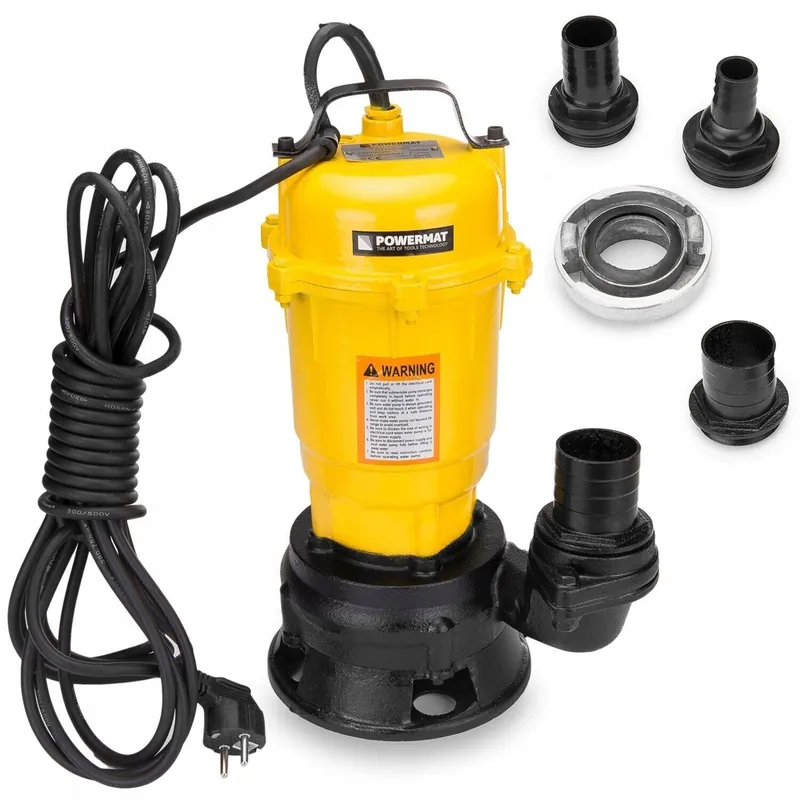 POWERMAT Wasser-Sumpfpumpe mit Brecher 750W PM-PDS-3000 Top-Preis