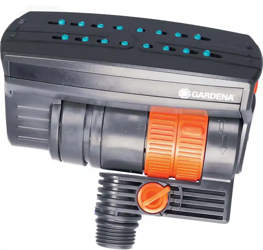Aktuell Gardena 13050-20, Schwingender Wassersprinkler, Schwarz, Orange