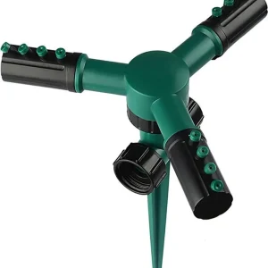 360° verstellbarer Gartensprinkler,Wassersprinkler für Rasen und Garten, schwenkbares und verstellbares Design,Drei-Gabel-Rotationssprinkler – Sprinky Bestpreis