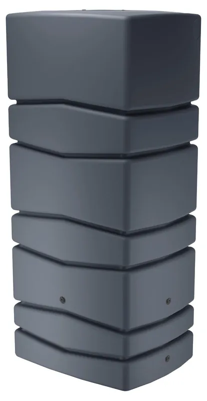Regentonne eckig NEPTUN 650 Liter anthrazit inkl. Hahn Aktuell