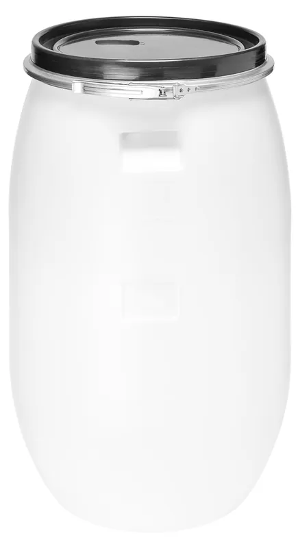 Garronda 120L Plastikfass Lebensmittelfass aus HDPE-Plastik für Haus&Garten GD-0078, Weiß Nur Heute