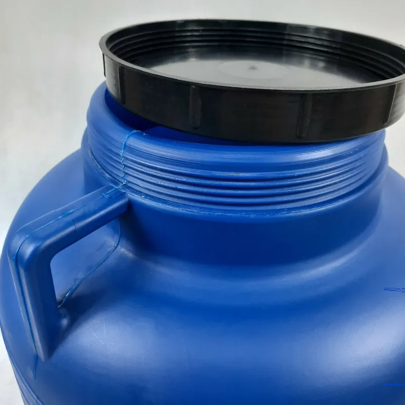 Jetzt Kaufen Weithalsfass 60 Liter Sauerkrautfas Regen Fass Gepäcktonne Camping blau