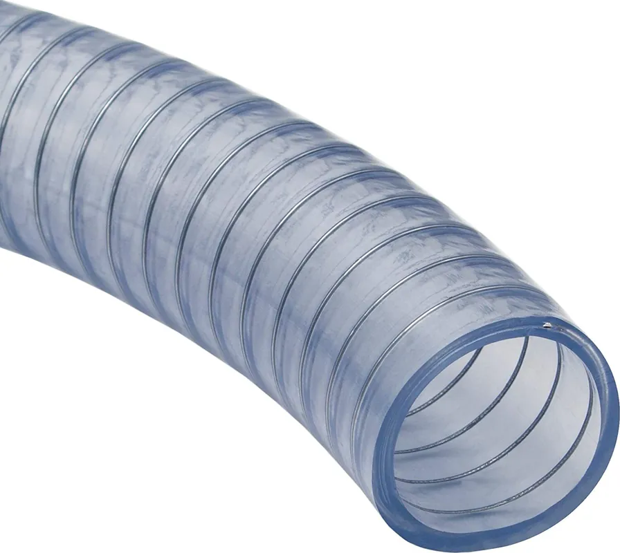 Bestseller Saugschlauch 20 mm TRANSPARENT Klar Spiralschlauch PVC Förderschlauch Pumpen Druckschlauch Germany - METERWARE