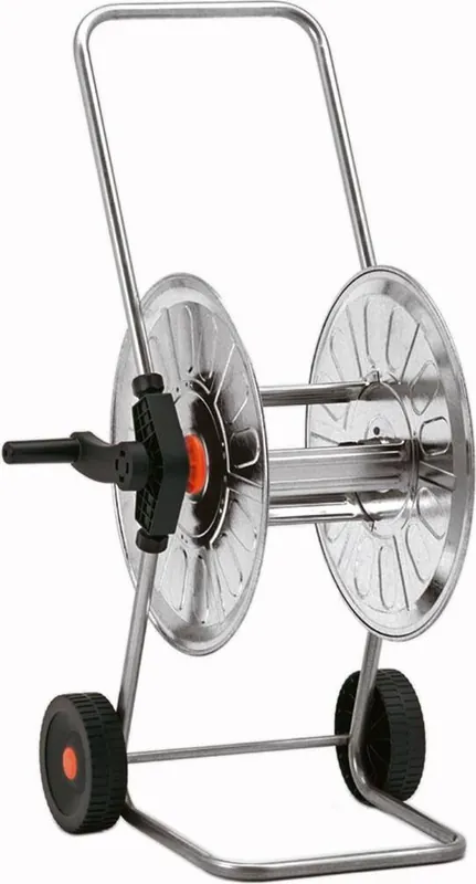Geka Schlauchwagen 5350 ; Stahl verzinkt für 1/2"-50m; 3/4"-35m Top-Angebot
