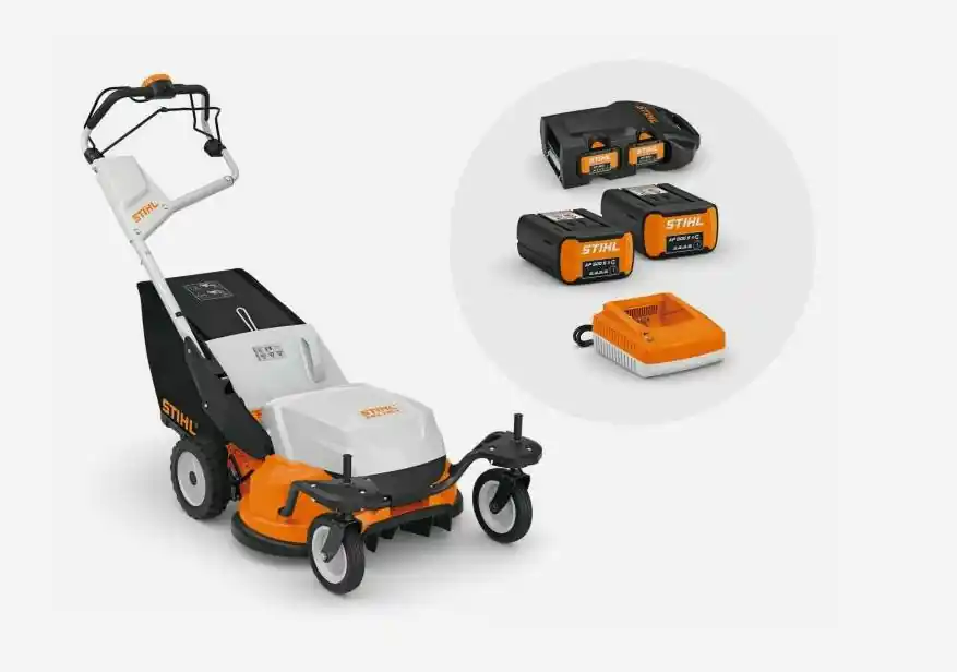 Neu Im Sortiment Stihl STIHL RMA 765 V Set2xAP500S+AL501+ADA700