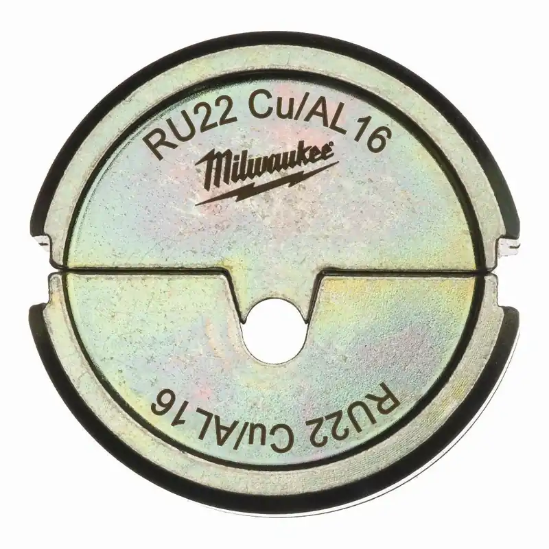 Billig Milwaukee Milwaukee Presseinsatz für hydraulisches Akku-Presswerkzeug (RU22 Cu/Al 16 für Cu/Al)
