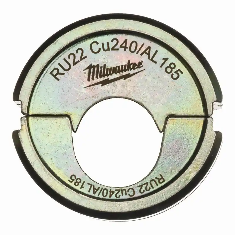 Billig Milwaukee Milwaukee Presseinsatz für hydraulisches Akku-Presswerkzeug (RU22 Cu240/AL185 für Cu/Al)
