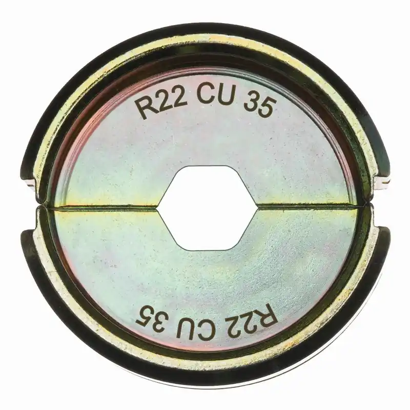 Milwaukee Milwaukee Presseinsatz für hydraulisches Akku-Presswerkzeug (R22 Cu 35 für Standard Rohrkabelschuh) Markenware
