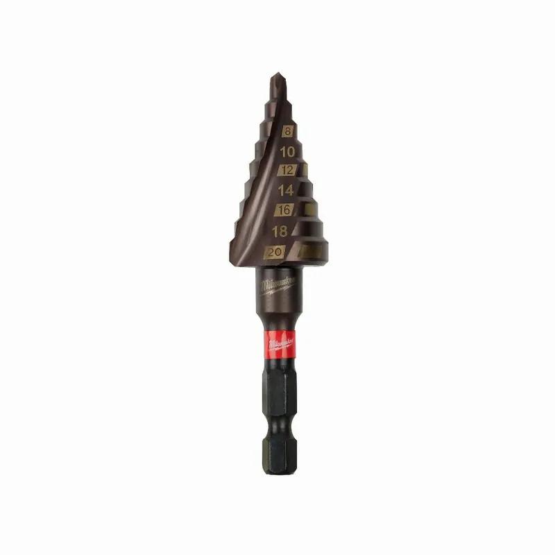 Expressversand Milwaukee Milwaukee SHOCKWAVE Stufenbohrer (4 bis 20 mm, 2 mm Stufen)