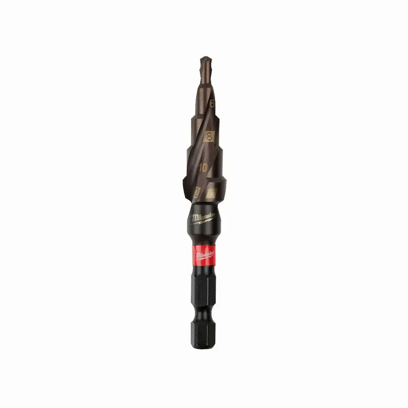 Solange Der Vorrat Reicht Milwaukee Milwaukee SHOCKWAVE Stufenbohrer (4 bis 12 mm, 2 mm Stufen)