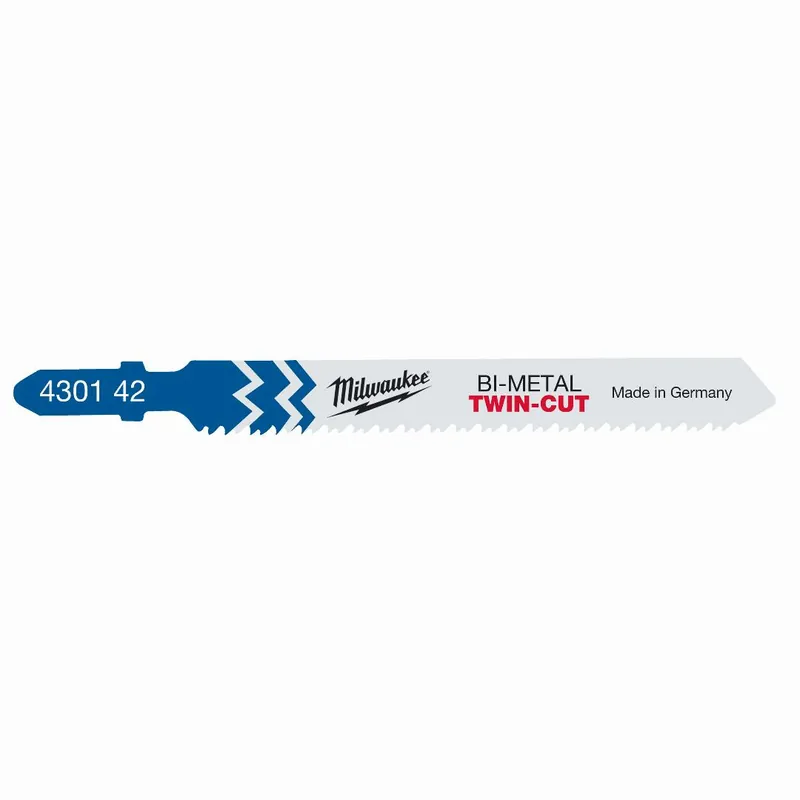 Milwaukee Milwaukee Stichsägeblatt Metall Bi-Metall (91 x 2,5/1,8 mm TWIN-CUT T123XF) Neuheit