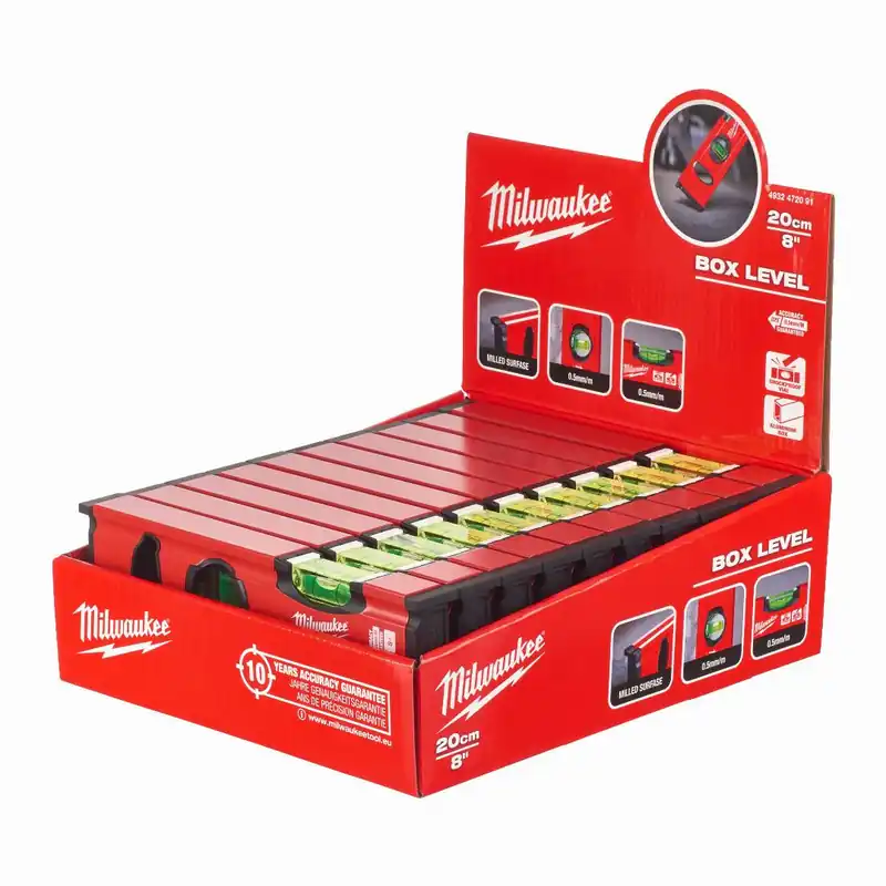 Milwaukee Milwaukee Wasserwaage Slim (20 cm lang) Sichere Zahlung
