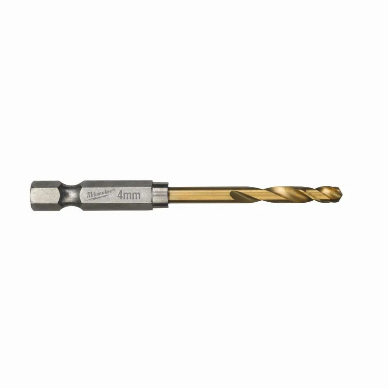 Milwaukee Milwaukee SHOCKWAVE Metallbohrer HSS-G RED HEX Titan 1/4 " (4,0 x 71,5 mm) Mega-Angebot