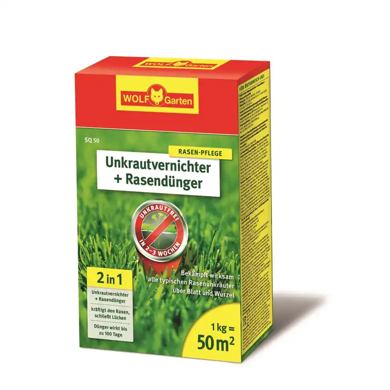 2-in-1 Unkrautvernichter plus Rasendünger Letzte Chance