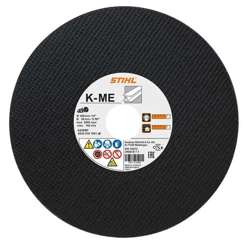 Zertifiziert Trennscheibe - Kunstharz - K-ME - Ø400mm